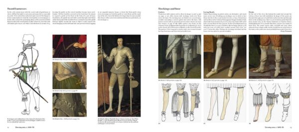 17th-Century Men's Dress Patterns 1600 - 1630 fvdesign.org
