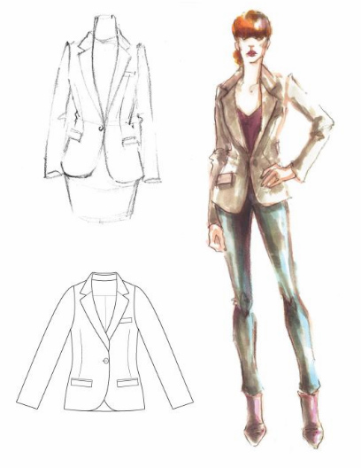 Technical drawing for fashion Second Edition fvdesign.org