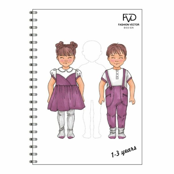 Скетчбук A5 дети 1-3 года fvdesign.org