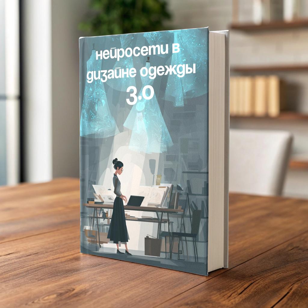 Книга Нейросети в дизайне одежды 3.0 fvdesign.org