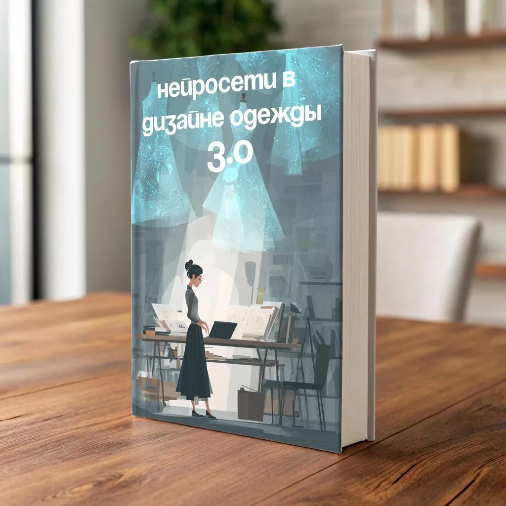 Книга Нейросети в дизайне одежды 3.0 fvdesign.org